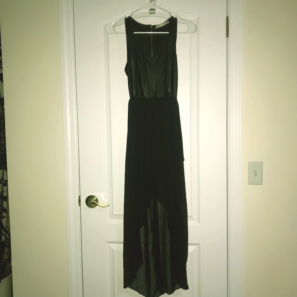 Black High Low Dress